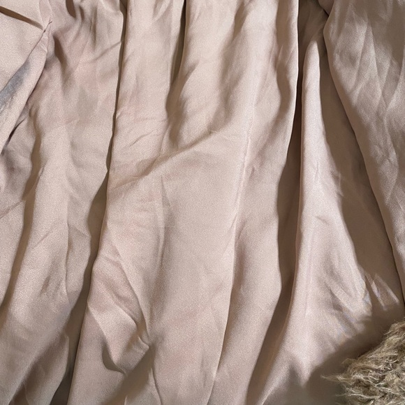 EUC-Tularosa Beige Faux Fur
Teddv Shaa Coat Open Front... - Picture 8 of 9